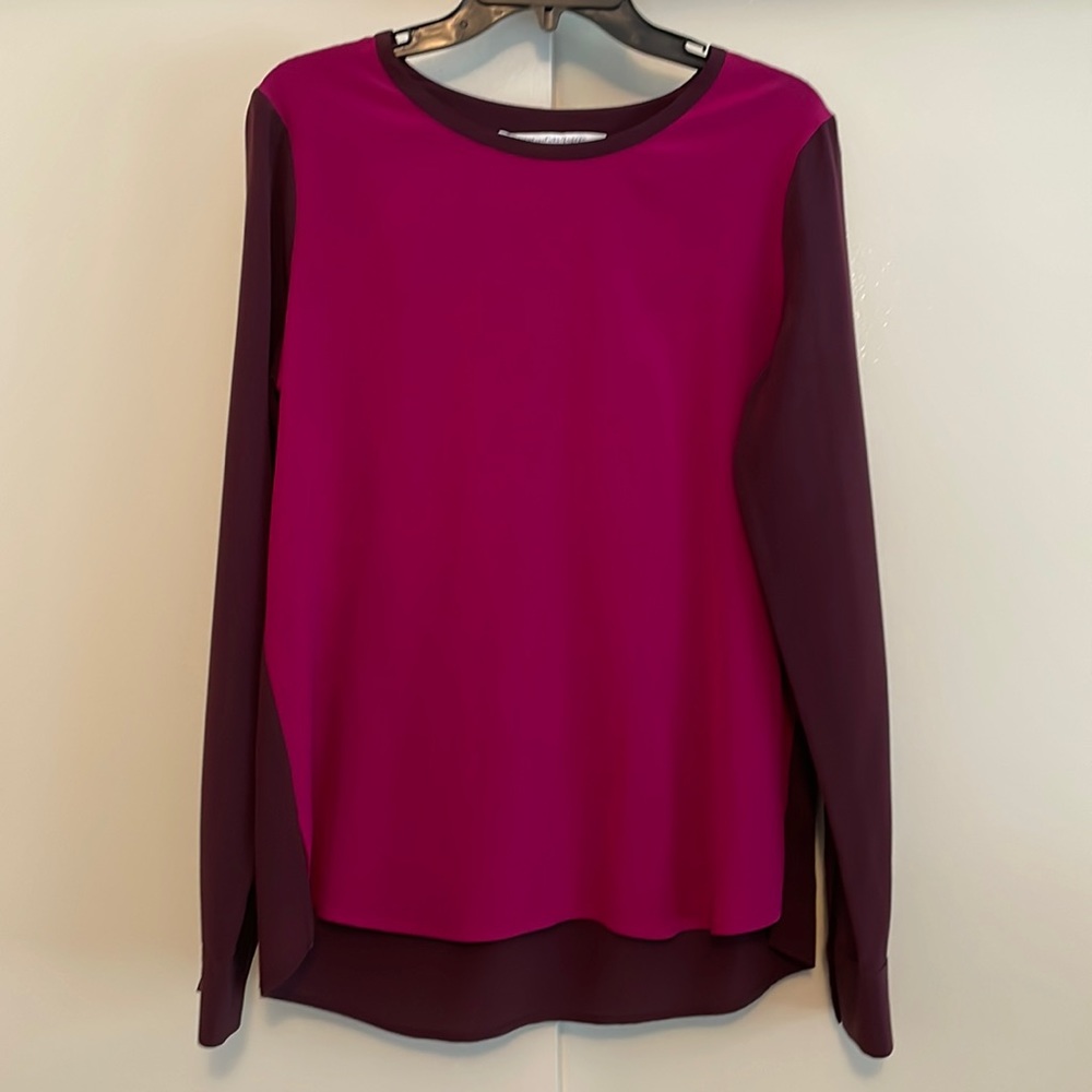 Diane von Furstenberg silk top